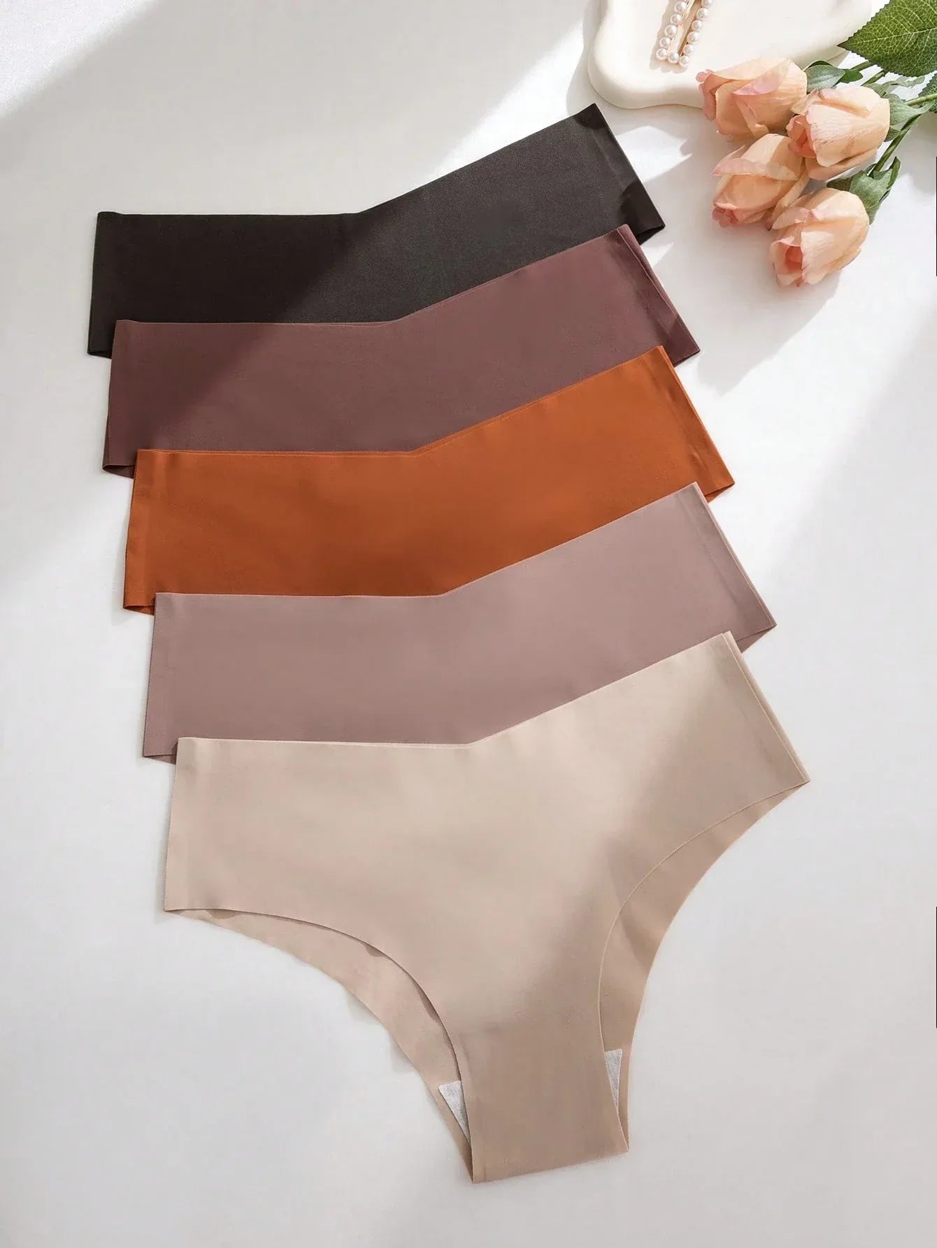 5-Piece Women’s Panty Set – Comfortable, Soft, Breathable & Attractive - alotasawkli