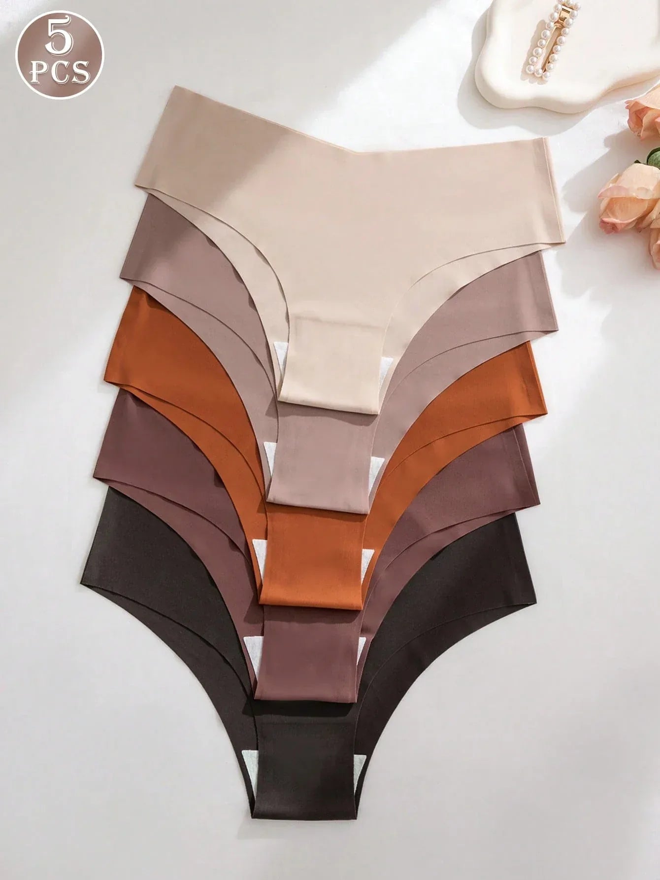 5-Piece Women’s Panty Set – Comfortable, Soft, Breathable & Attractive - alotasawkli