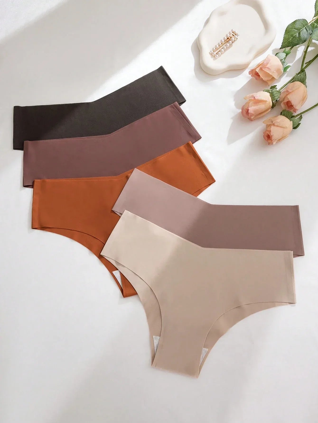 5-Piece Women’s Panty Set – Comfortable, Soft, Breathable & Attractive - alotasawkli