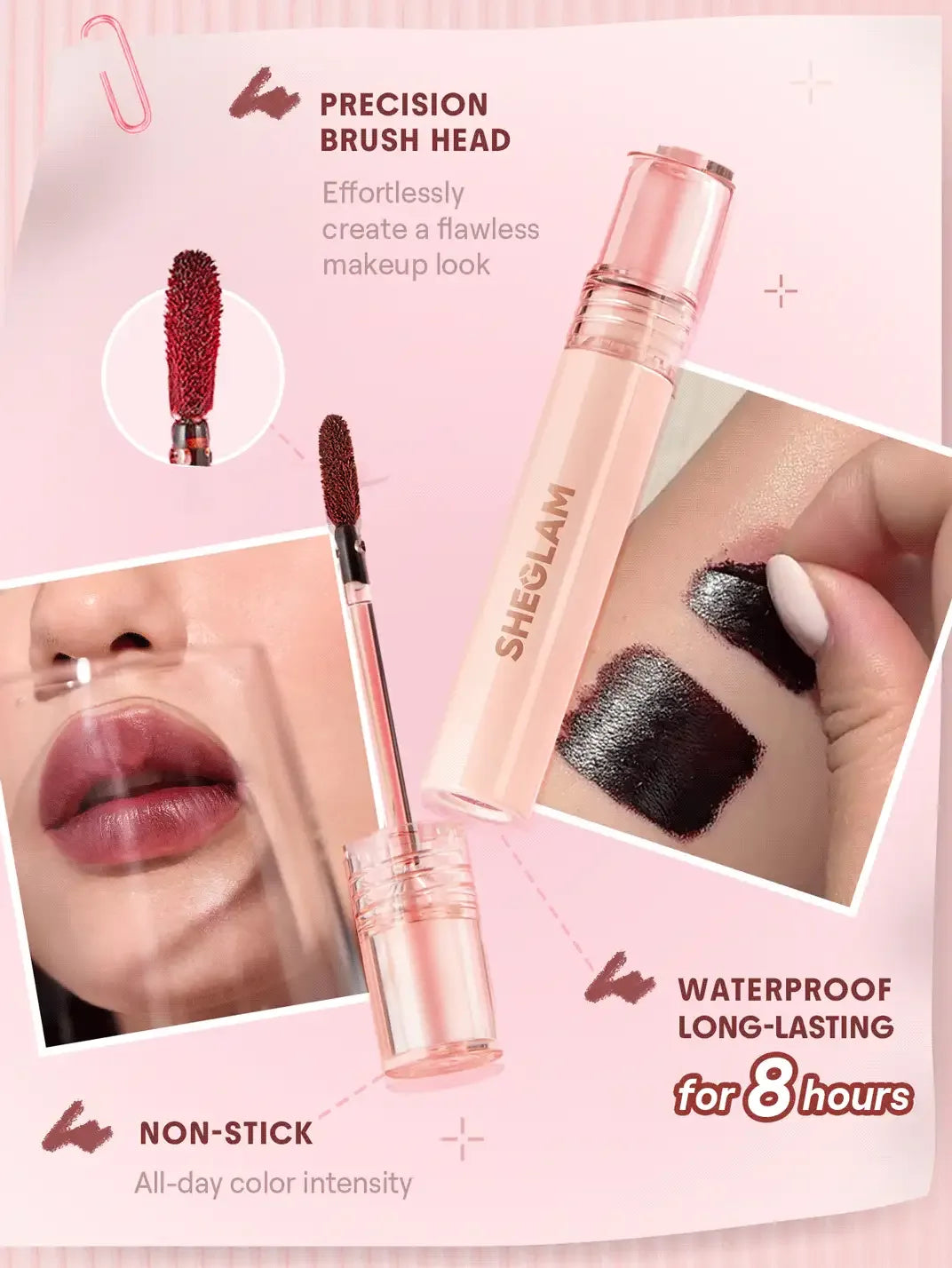SHEGLAM Fall In Line Peel-Off Lip Liner – Pinky Promise - alotasawkli