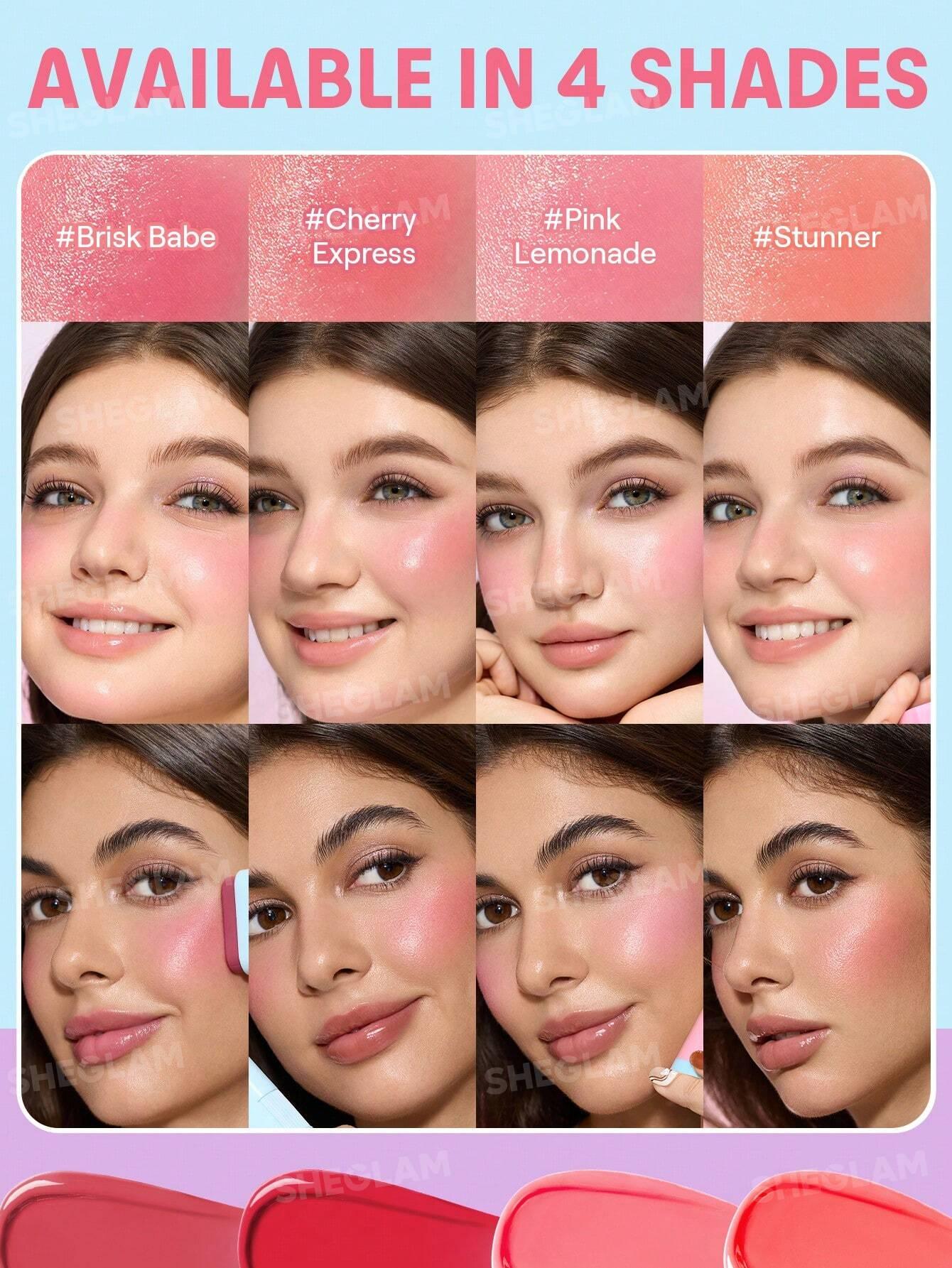 SHEGLAM Glass Glow Blush Stick – Pink Lemonade - alotasawkli