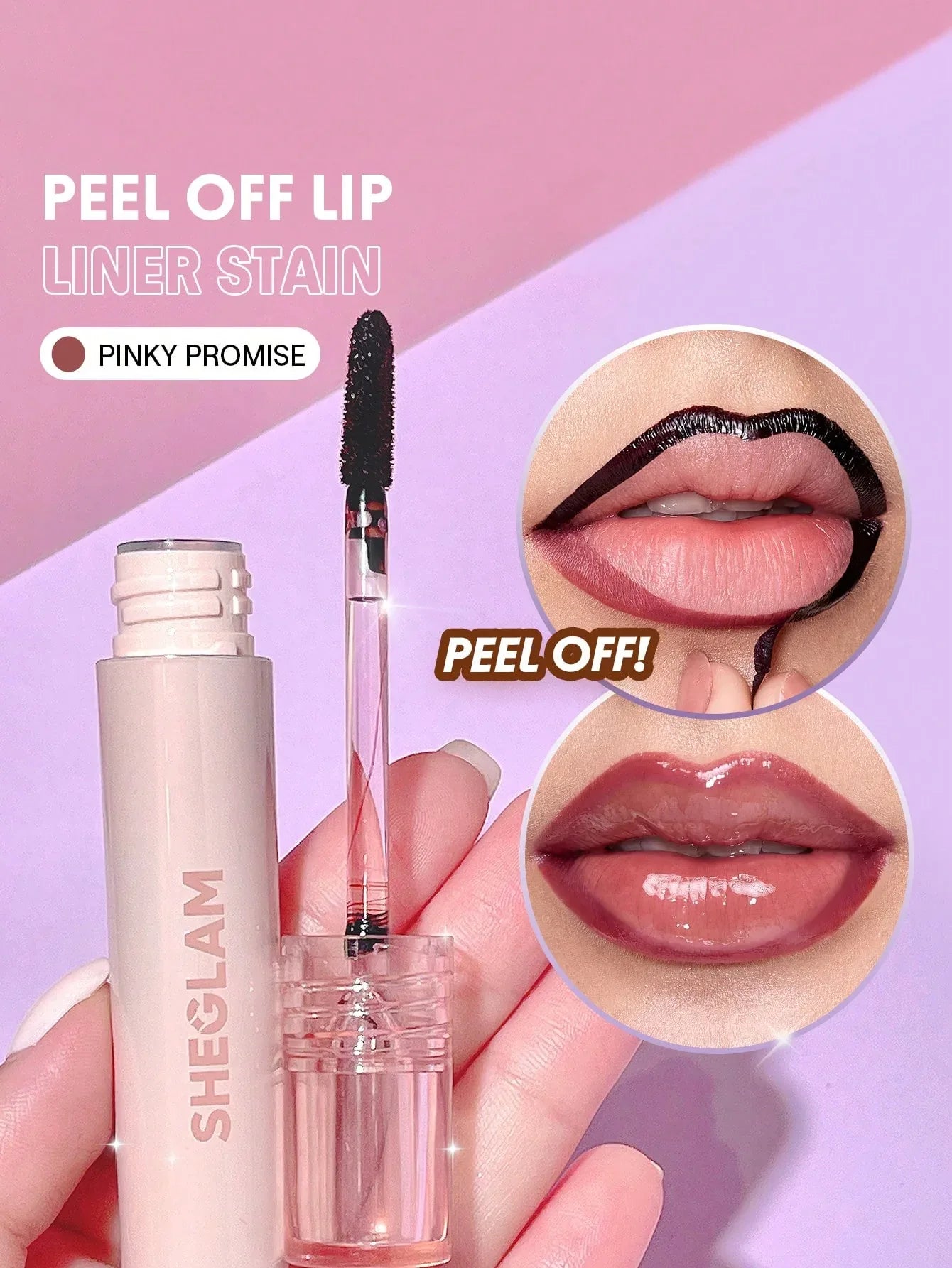 SHEGLAM Fall In Line Peel-Off Lip Liner – Pinky Promise - alotasawkli