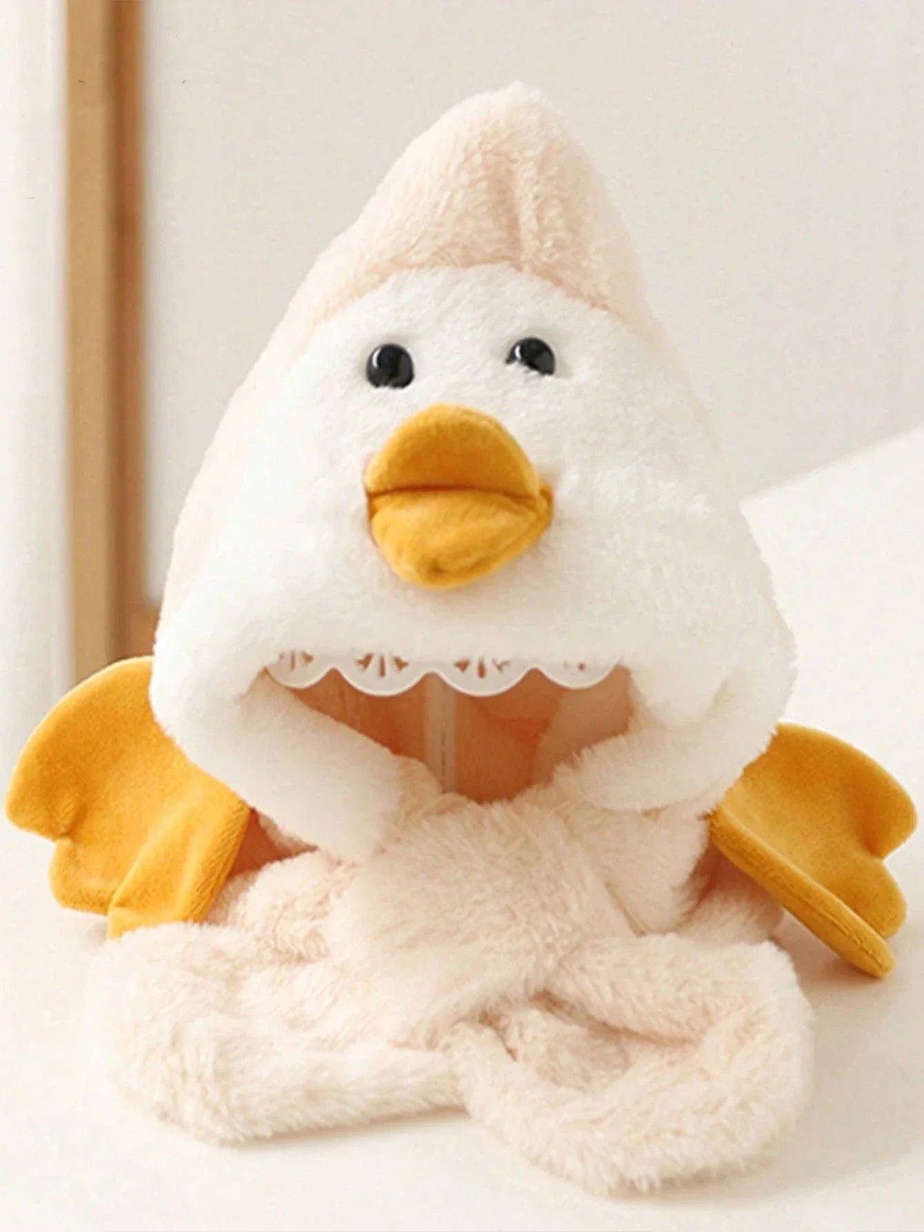 Kids’ Duck Design Cozy & Warm Beanie Hat - alotasawkli