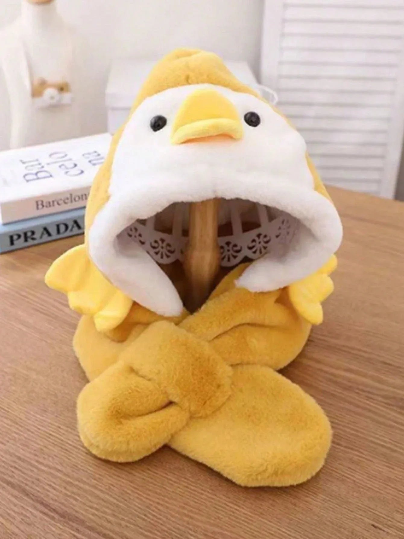 Kids’ Duck Design Cozy & Warm Beanie Hat - alotasawkli