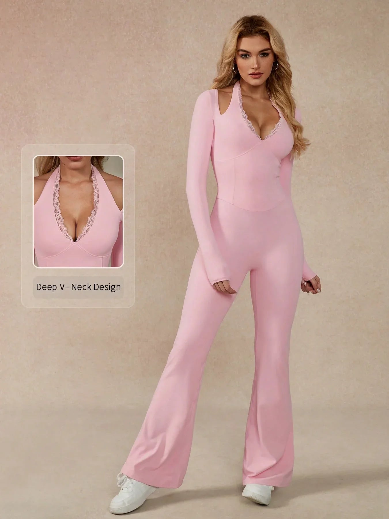 SHEIN-NcmRyu 1 Piece Christmas Jumpsuit - alotasawkli