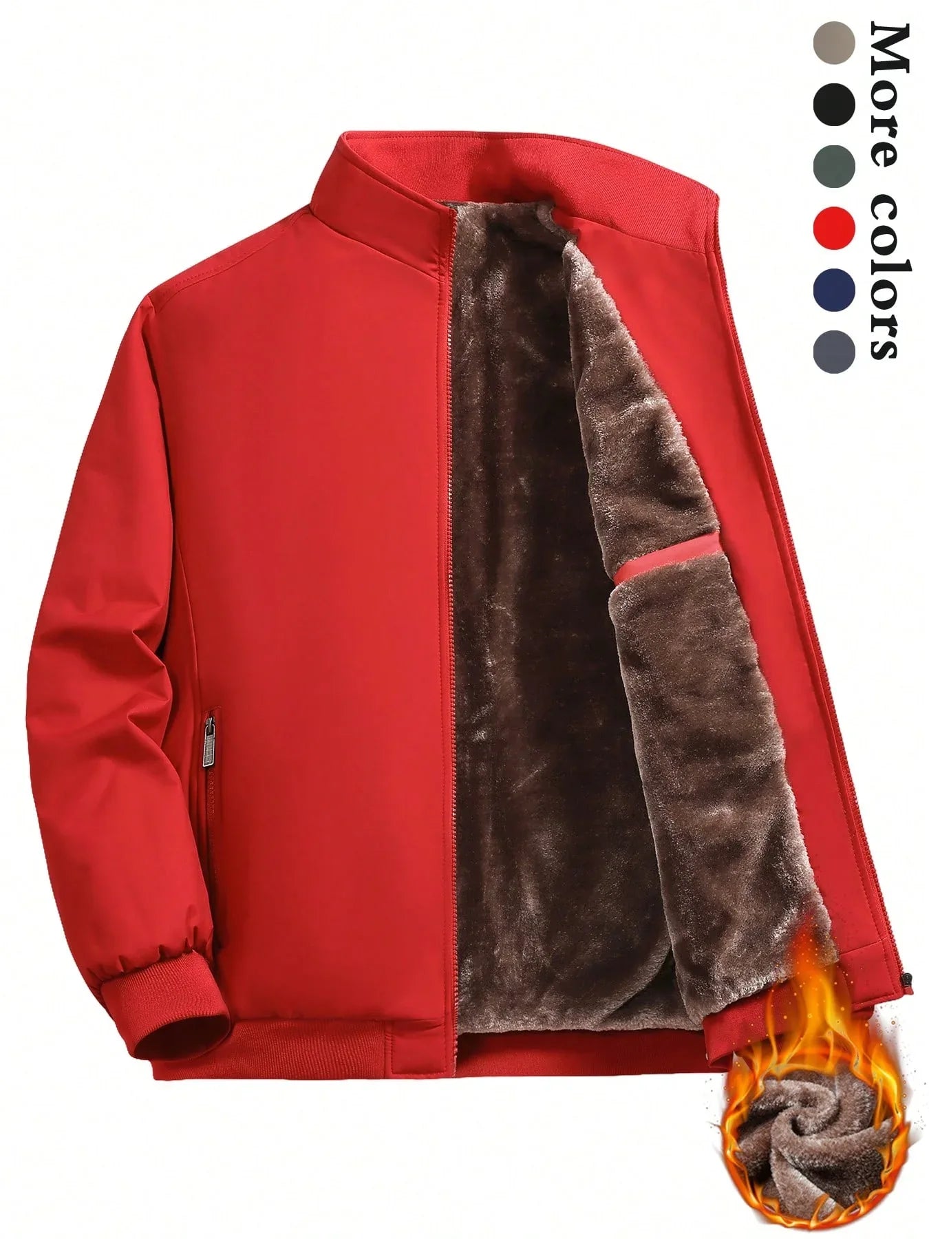 SHEIN-Men's Classic Padded Hooded Jacket - alotasawkli