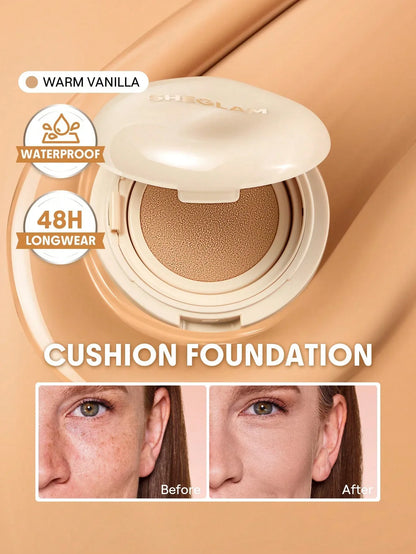 SHEGLAM Lock & Go Long-Lasting Cushion Foundation – Porcelain - alotasawkli