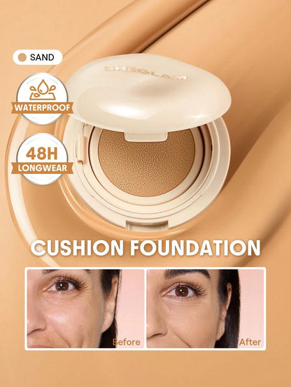 SHEGLAM Lock & Go Long-Lasting Cushion Foundation – Porcelain - alotasawkli