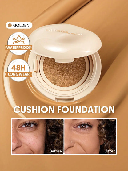 SHEGLAM Lock & Go Long-Lasting Cushion Foundation – Porcelain - alotasawkli