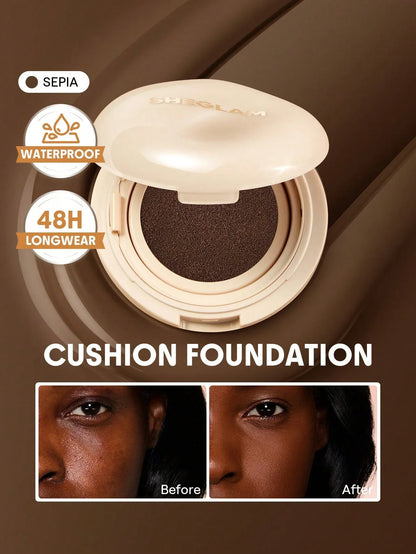 SHEGLAM Lock & Go Long-Lasting Cushion Foundation – Porcelain - alotasawkli