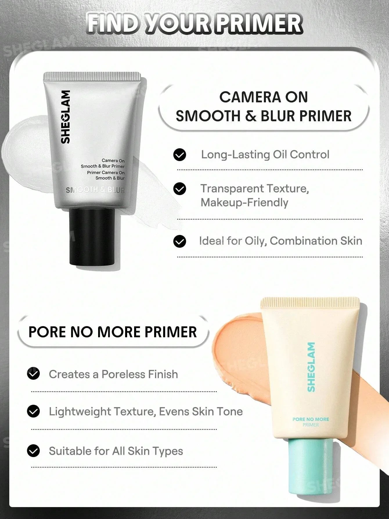 SHEGLAM Camera On Soft & Blurring Primer - alotasawkli