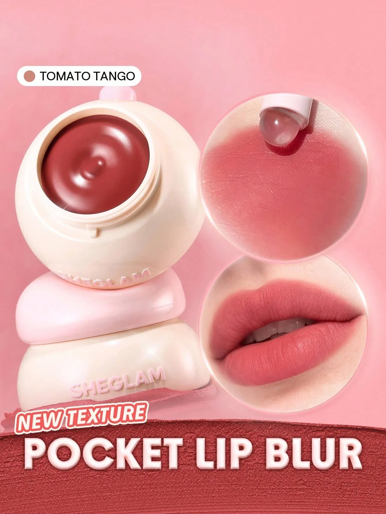 SHEGLAM Bounce Putty Pocket Lip Putty – Tomato Tango - alotasawkli