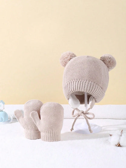 SHEIN-Cozy Embroidered Knit Beanie for Babies & Toddlers - alotasawkli