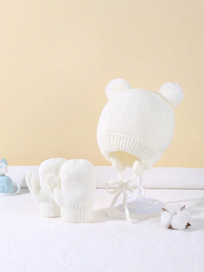 SHEIN-Cozy Embroidered Knit Beanie for Babies & Toddlers - alotasawkli