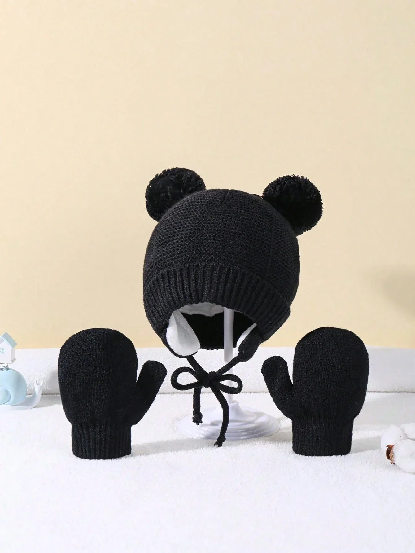 SHEIN-Cozy Embroidered Knit Beanie for Babies & Toddlers - alotasawkli