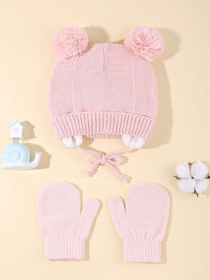 SHEIN-Cozy Embroidered Knit Beanie for Babies & Toddlers - alotasawkli