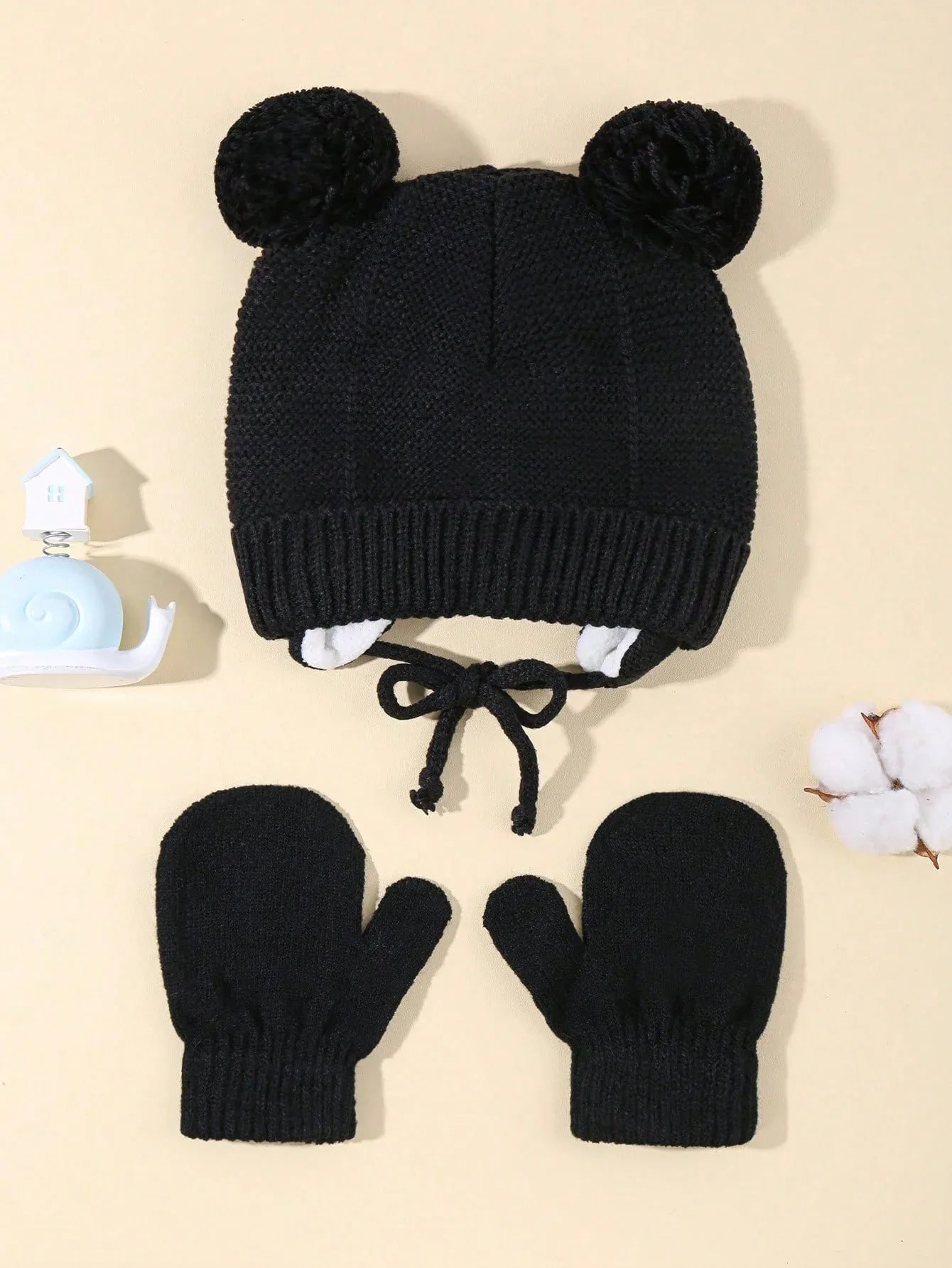 SHEIN-Cozy Embroidered Knit Beanie for Babies & Toddlers - alotasawkli