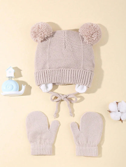 SHEIN-Cozy Embroidered Knit Beanie for Babies & Toddlers - alotasawkli