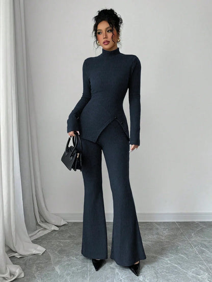 SHEIN-Opuloom 2-piece women's set consisting of a long-sleeved - alotasawkli