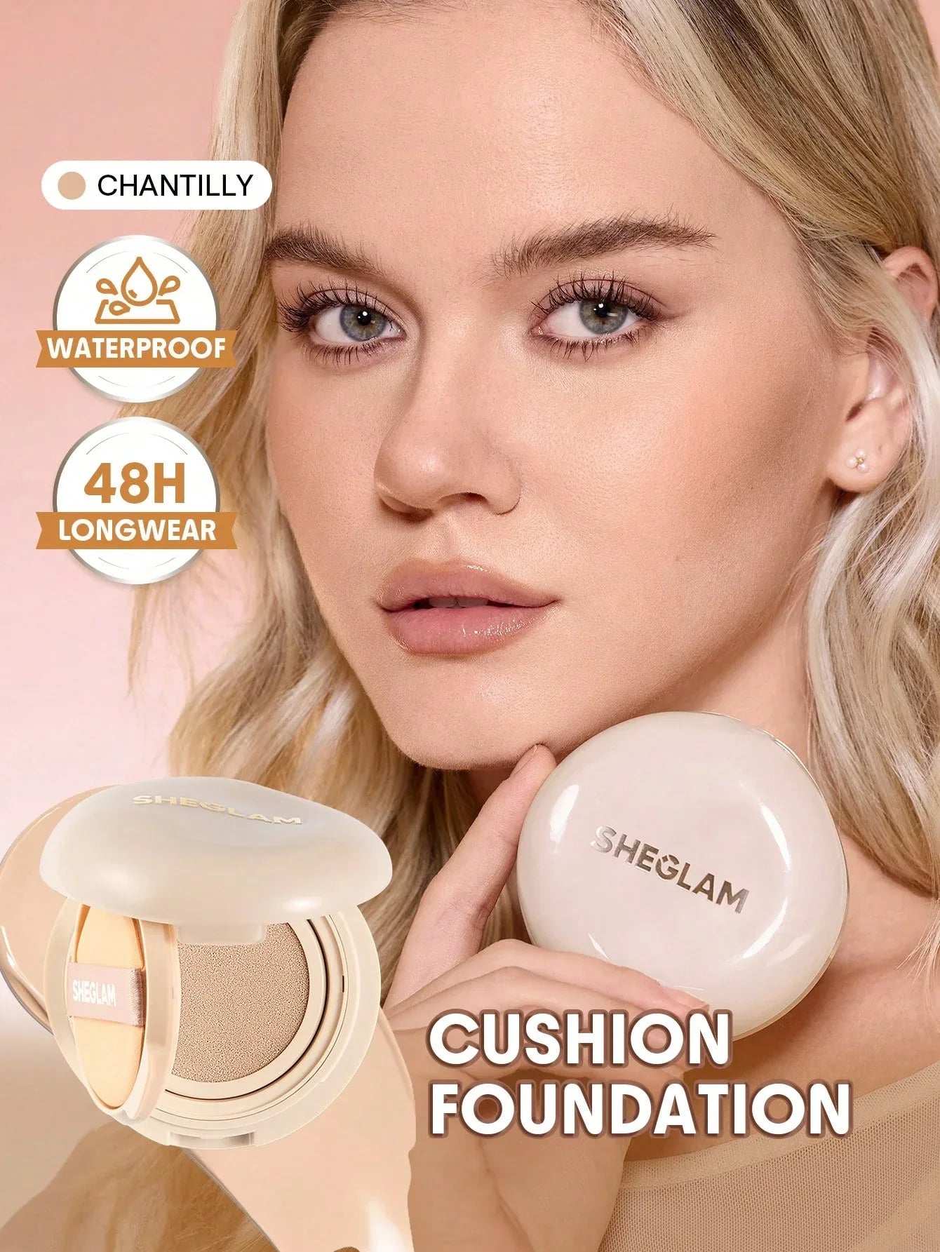 SHEGLAM Skin-Focus High-Coverage Foundation Powder – Porcelain - alotasawkli