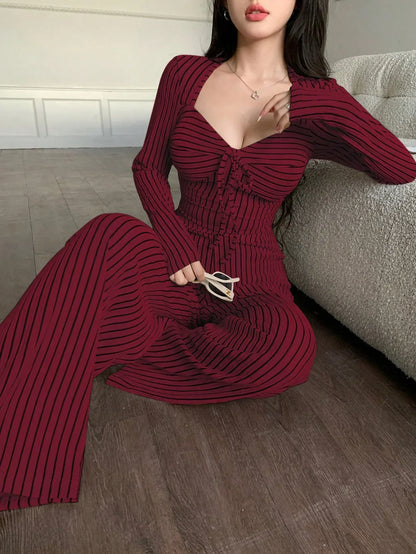 SHEIN-abyoxi Long Sleeve Asymmetrical - alotasawkli