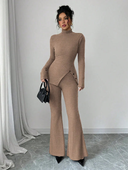 SHEIN-Opuloom 2-piece women's set consisting of a long-sleeved - alotasawkli
