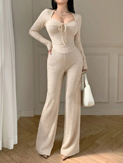 SHEIN-abyoxi Long Sleeve Asymmetrical - alotasawkli