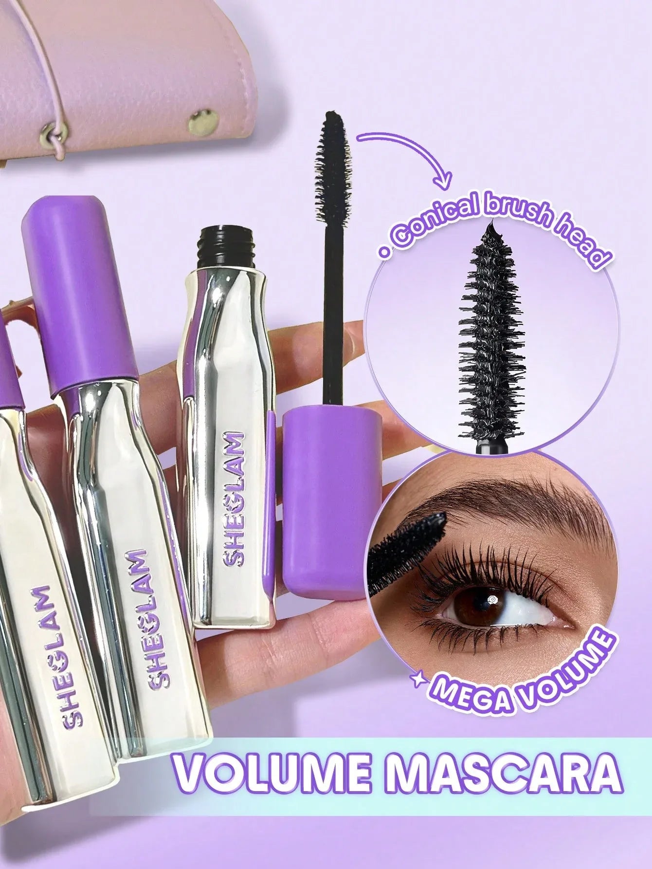 SHEGLAM Lashlighter Mega Boost Mascara - alotasawkli