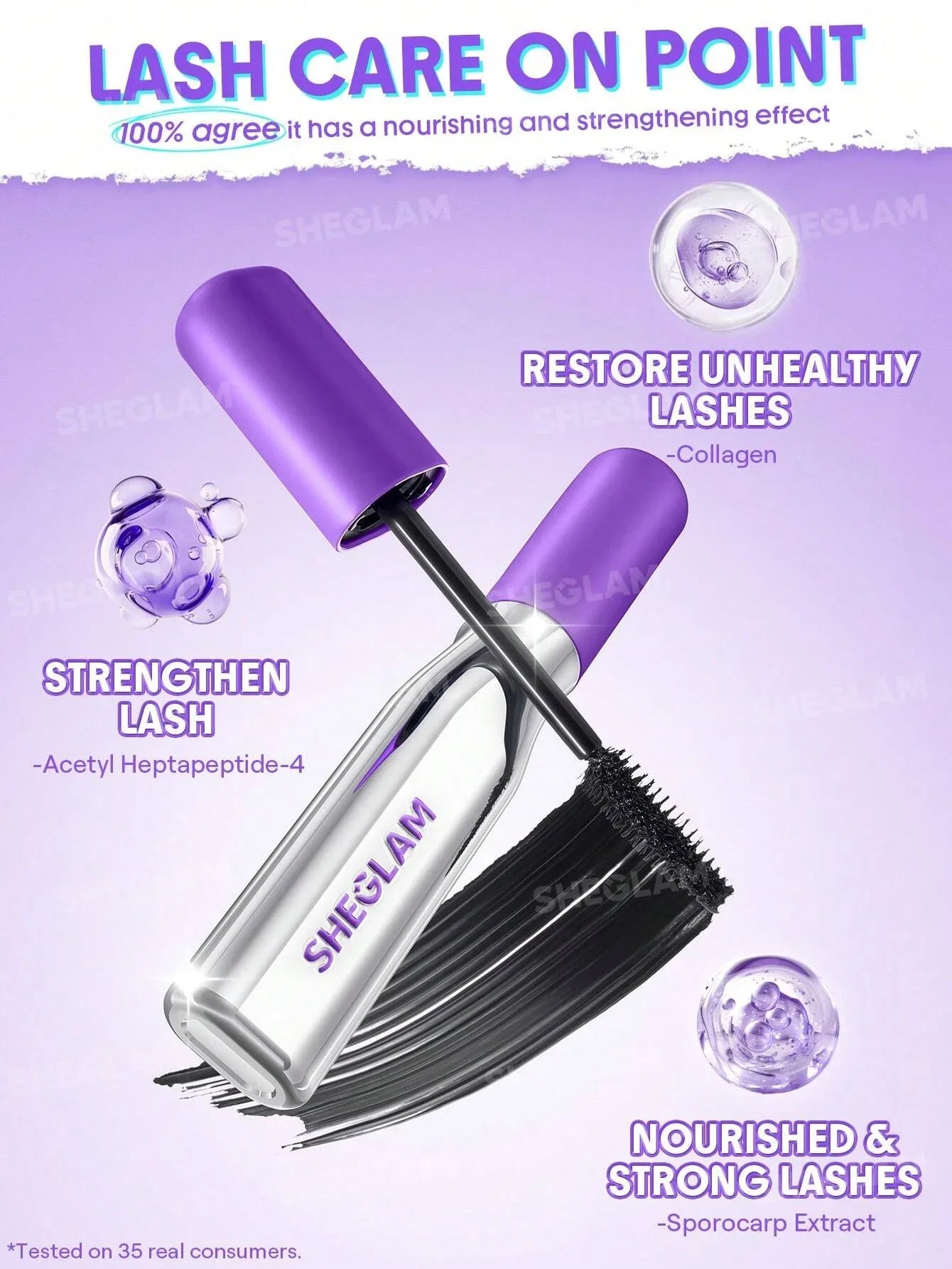 SHEGLAM Lashlighter Mega Boost Mascara - alotasawkli