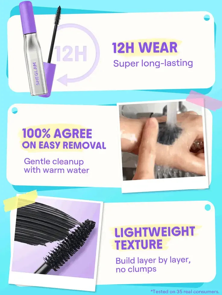 SHEGLAM Lashlighter Mega Boost Mascara - alotasawkli