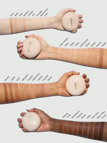 SHEGLAM Lock & Go Long-Lasting Cushion Foundation – Porcelain - alotasawkli