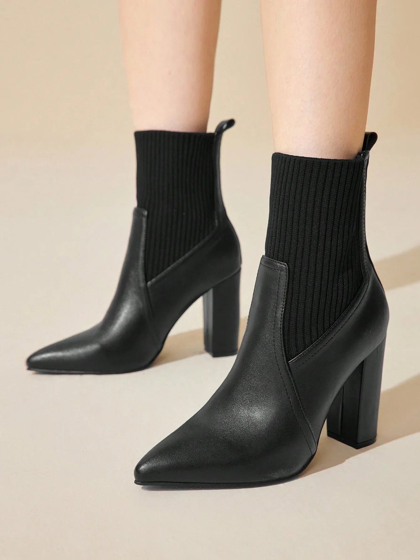 CUCCOO BASICS: Versatile Mid-Calf Chunky Heels - alotasawkli