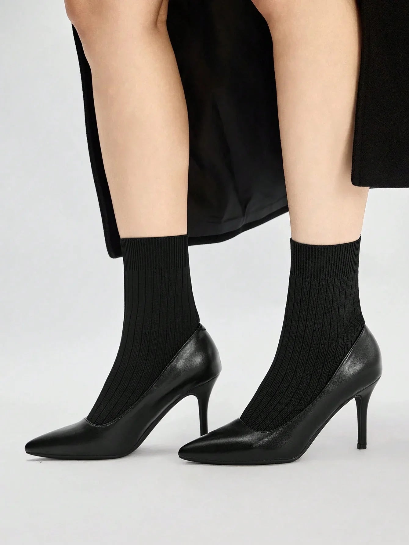 CUCCOO BASICS: Versatile Mid-Calf Chunky Heels - alotasawkli