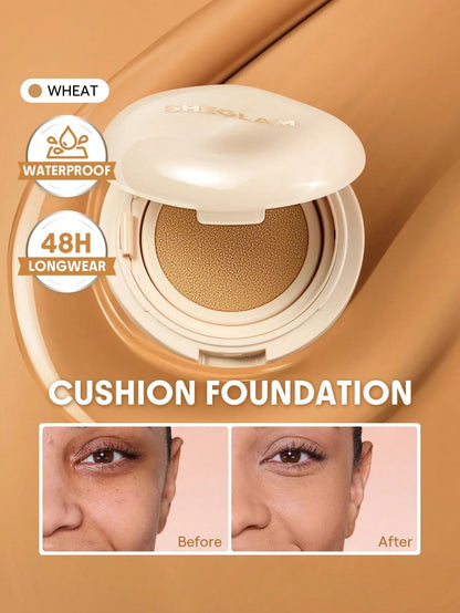 SHEGLAM Skin-Focus High-Coverage Foundation Powder – Porcelain - alotasawkli