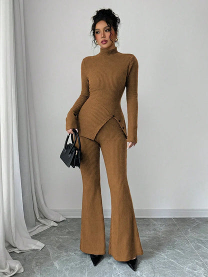 SHEIN-Opuloom 2-piece women's set consisting of a long-sleeved - alotasawkli
