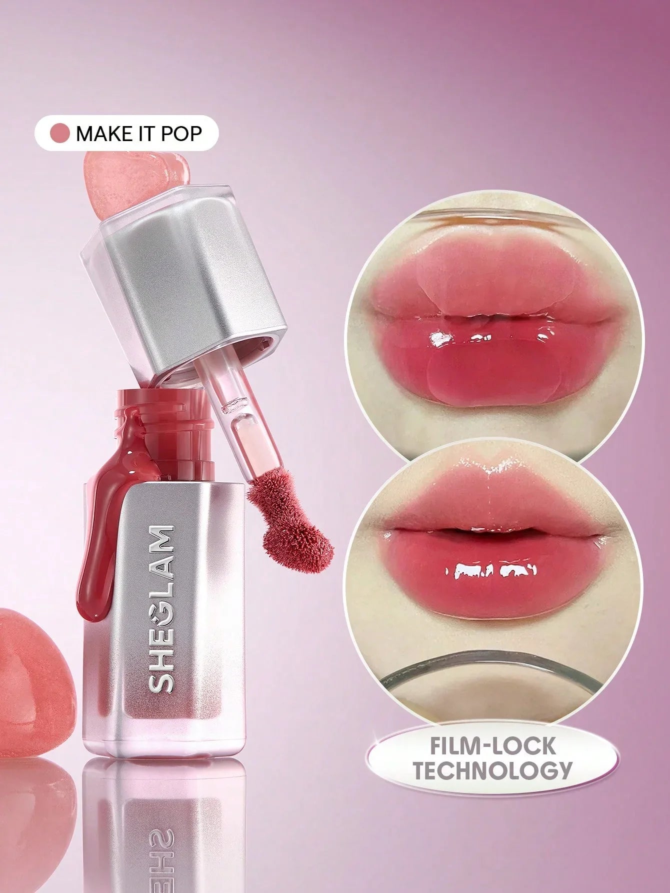 SHEGLAM Glass Lock Air Lip Gloss – That’s My Jam - alotasawkli