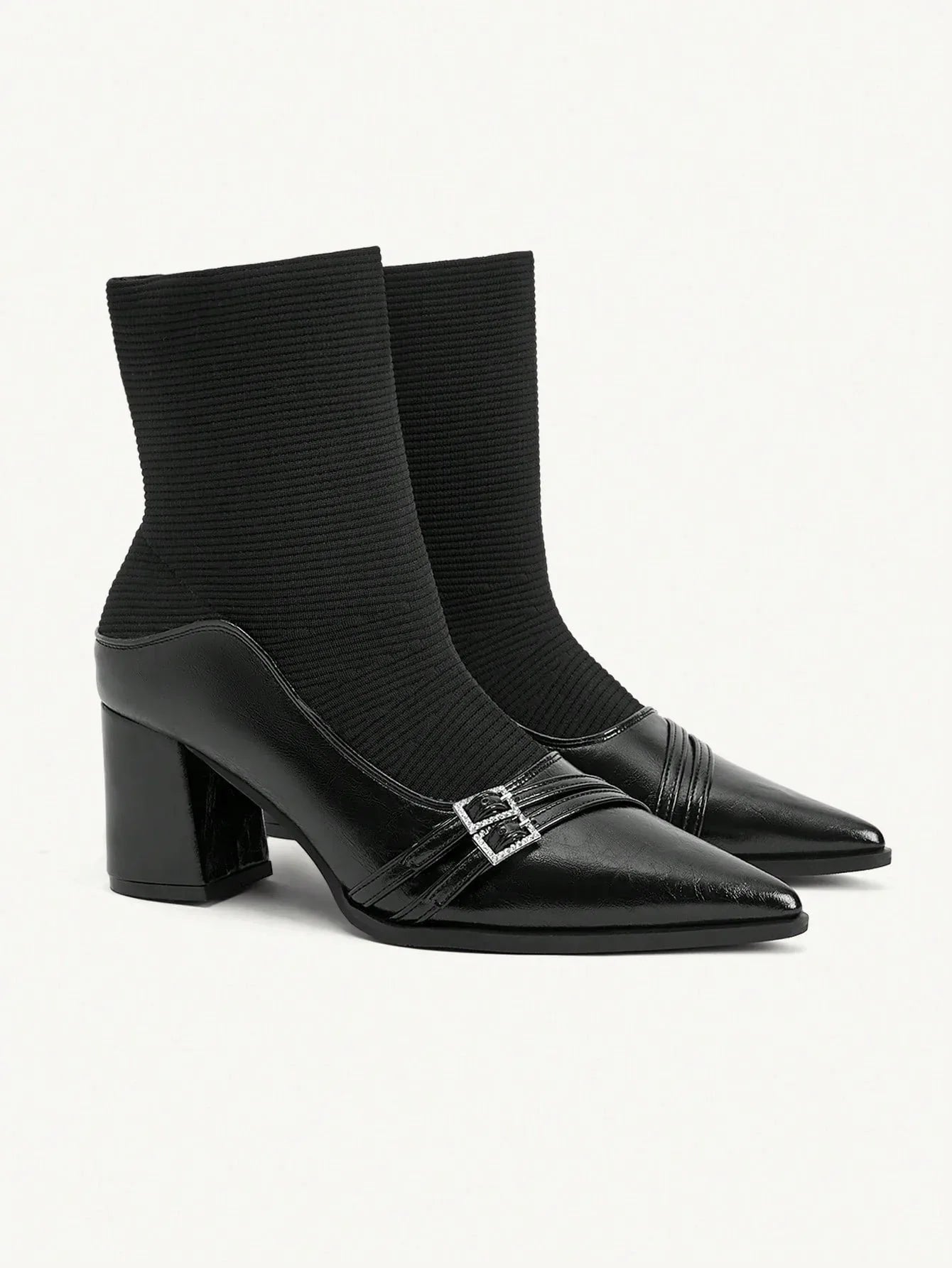 CUCCOO BASICS: Versatile Mid-Calf Chunky Heels - alotasawkli