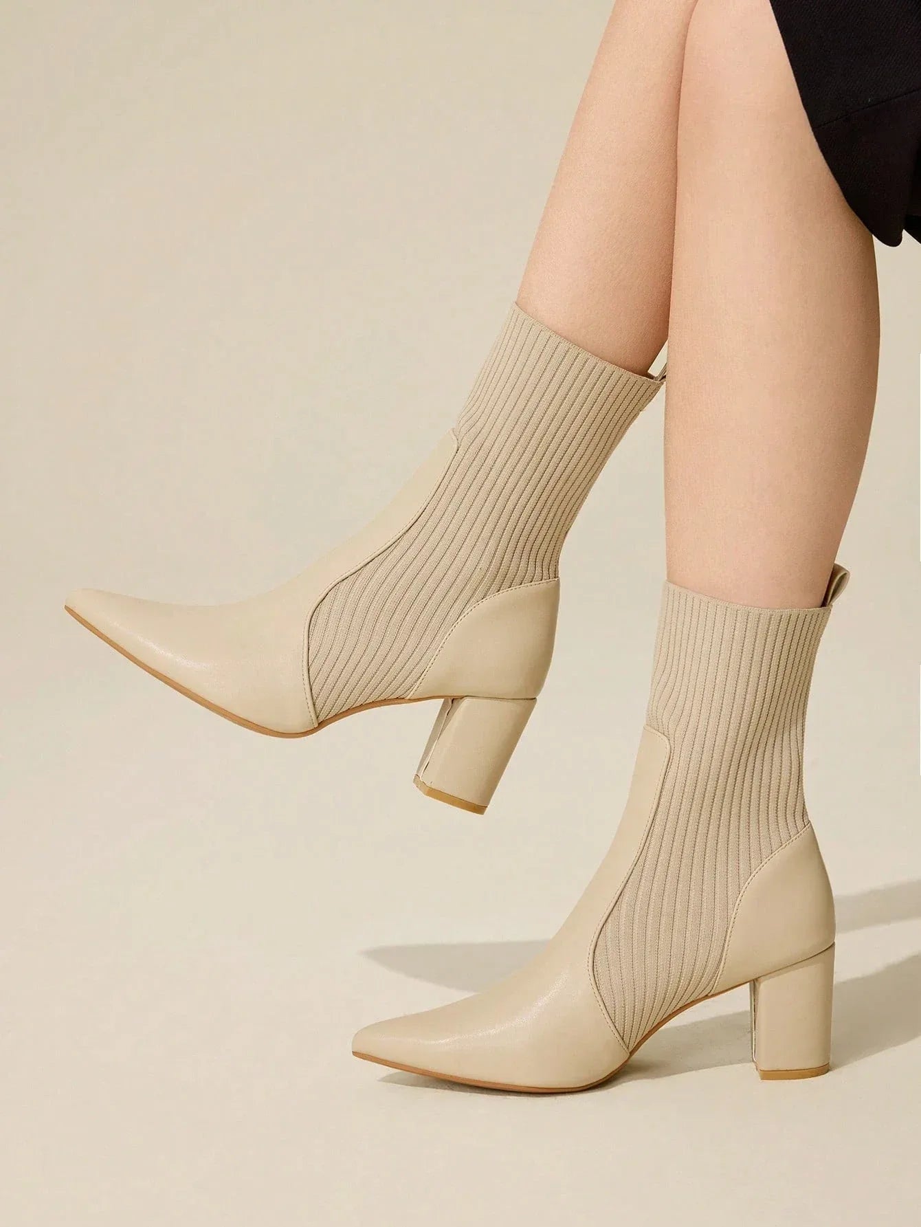 CUCCOO BASICS: Versatile Mid-Calf Chunky Heels - alotasawkli