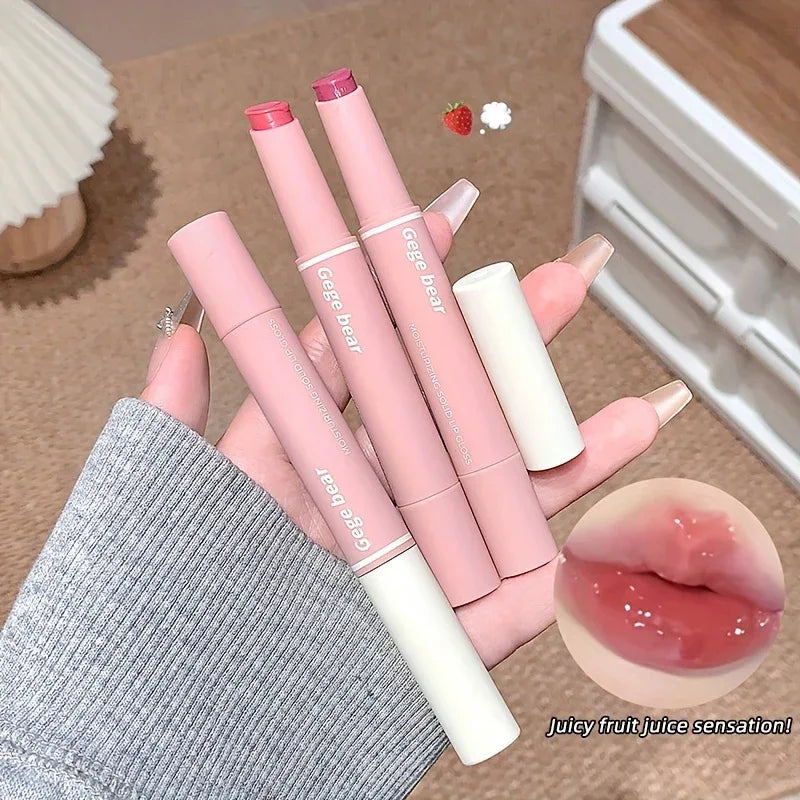 Twist-Up Solid Lip Gloss, Moisturizing, Glossy Finish - alotasawkli