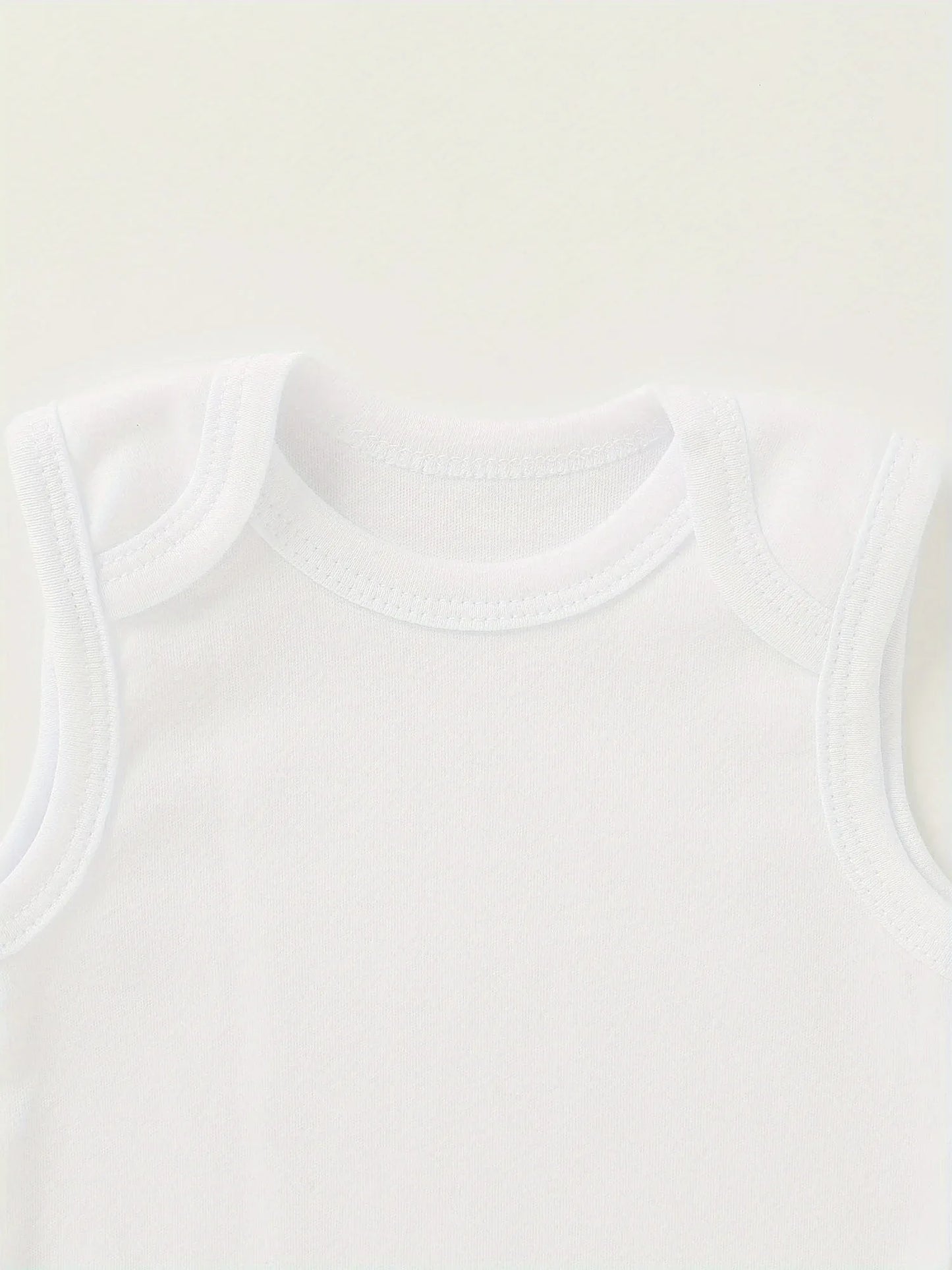 TEMU-5pcs Baby Boy Solid Color Basic Bodysuit - alotasawkli