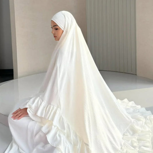 TEMU-Plus Size, Middle East Dubai Solid Color Robe Dress - alotasawkli