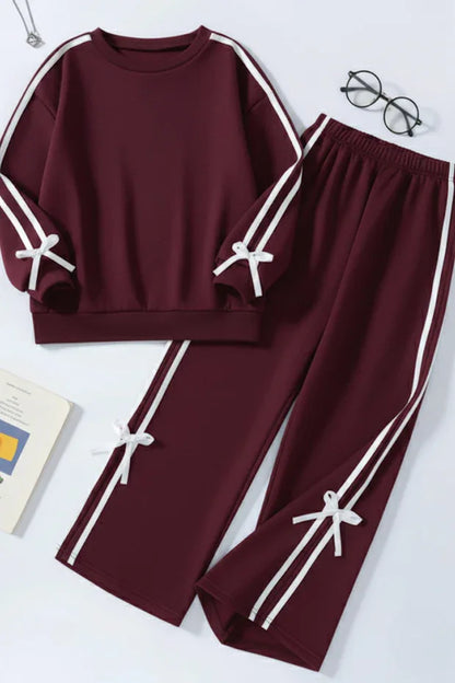 TRENDYOL-My Kids Wear Girls' Double Stripe Ribbon - alotasawkli