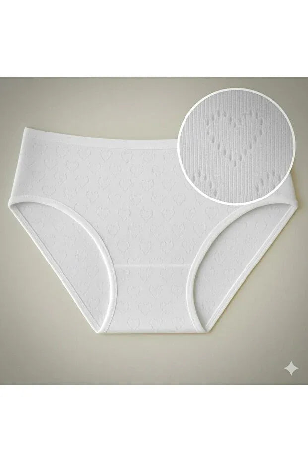 TRENDYOL-Onurel 6-Piece New White Soft Touch 100% Cotton - alotasawkli
