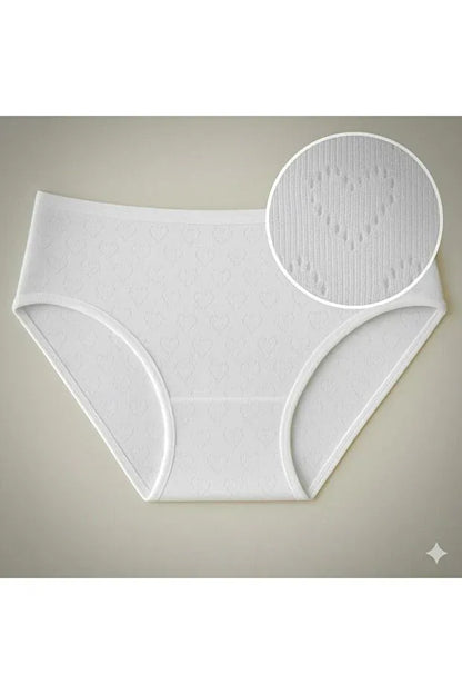 TRENDYOL-Onurel 6-Piece New White Soft Touch 100% Cotton - alotasawkli
