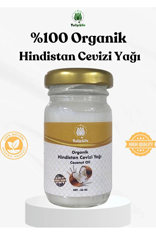 TRENDYOL-Tuliplife 100% Organic Coconut Oil 60 ML - alotasawkli