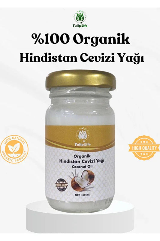 TRENDYOL-Tuliplife 100% Organic Coconut Oil 60 ML - alotasawkli