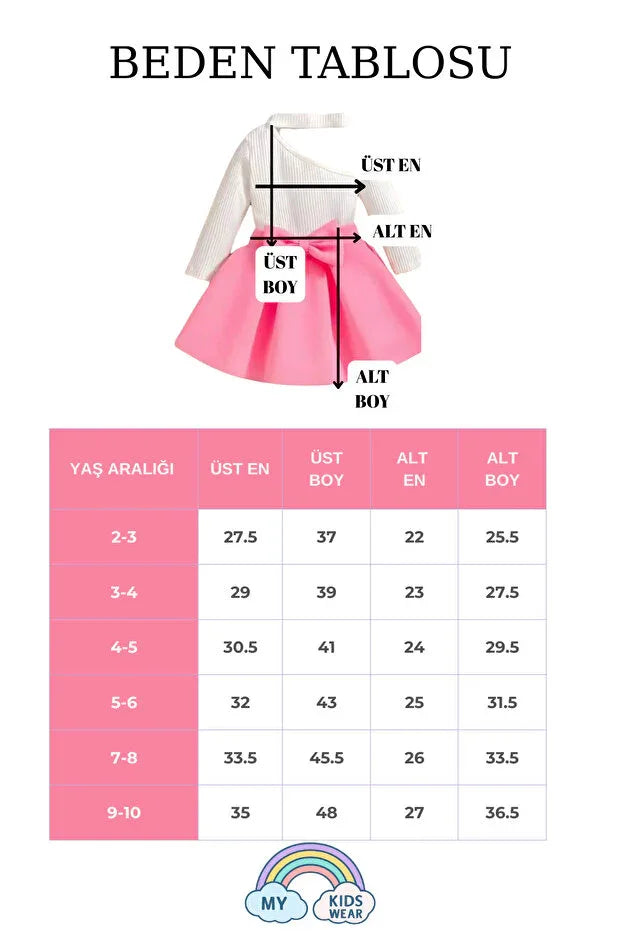 TRENDYOL-My Kids Wear Girls' Holiday Outfit (Top and Bottom) - alotasawkli