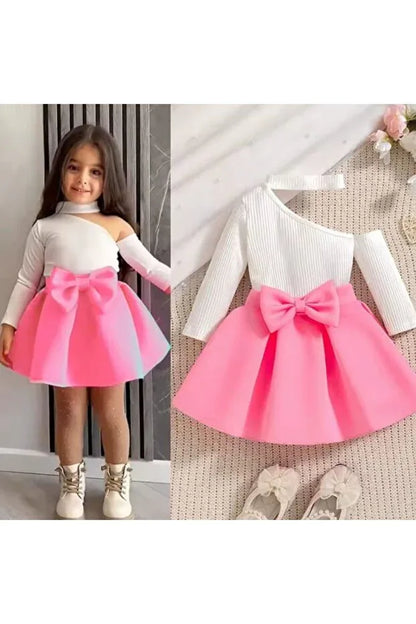 TRENDYOL-My Kids Wear Girls' Holiday Outfit (Top and Bottom) - alotasawkli