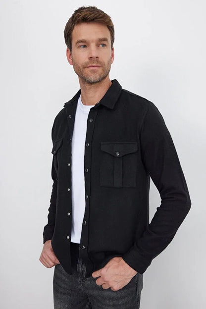 TRENDYOL-Tudors Slim Fit Long Sleeve Winter Lumberjack - alotasawkli