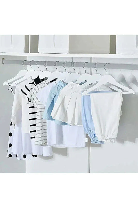 TRENDYOL-BabyLondy 12-Piece Closet Organizer, Kids Clothes Hanger - alotasawkli